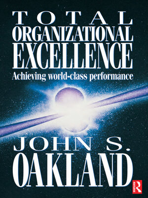 cover image of Total Organizational Excellence
